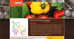 Desktop Screenshot of continentalsalesco.com